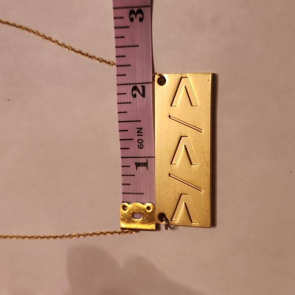 22" end to end fashion bar necklace - Picture 2 of 3